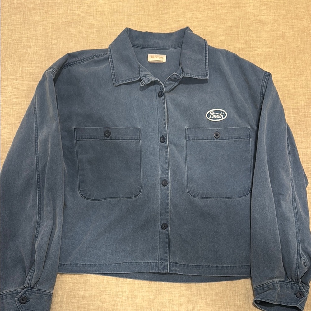 Brixton Utopia Overshirt - Deepsea Women’s L